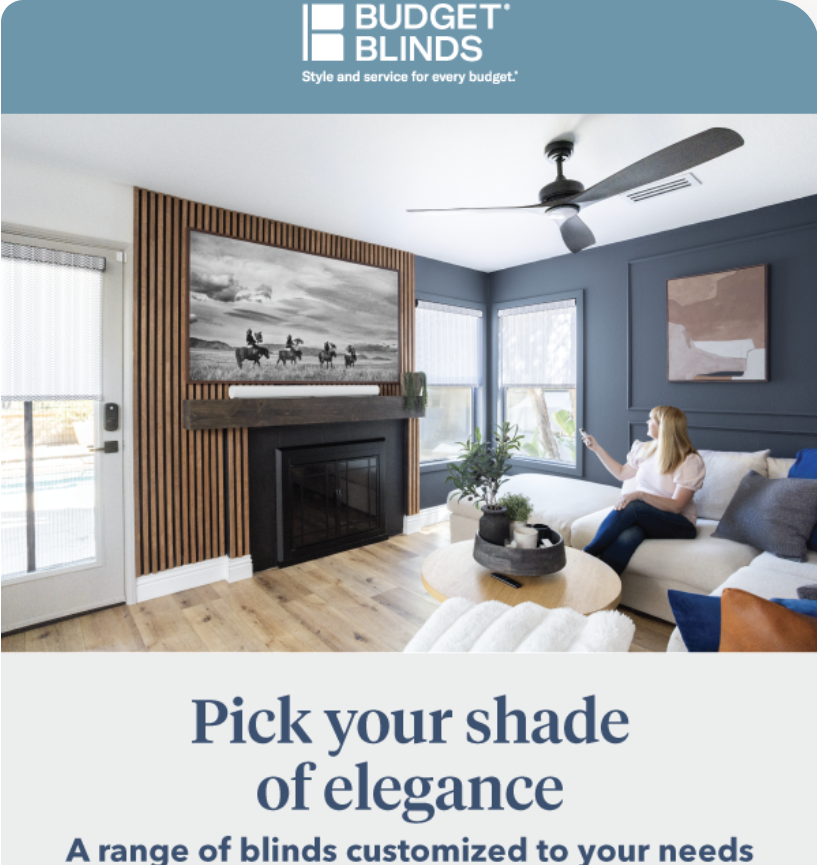 Budget Blinds Elegance 2025